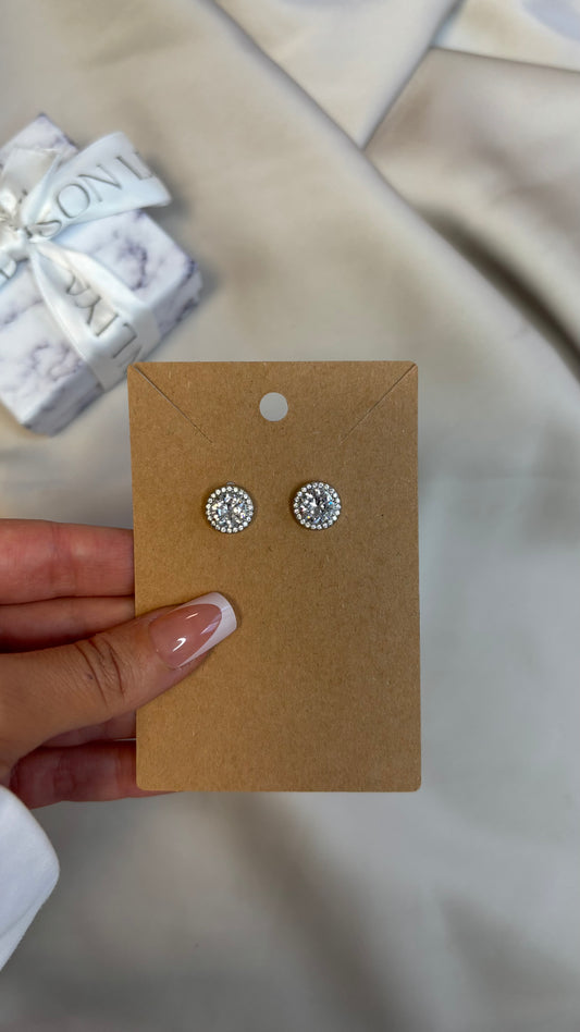 Boucles d’oreille Mona Argent