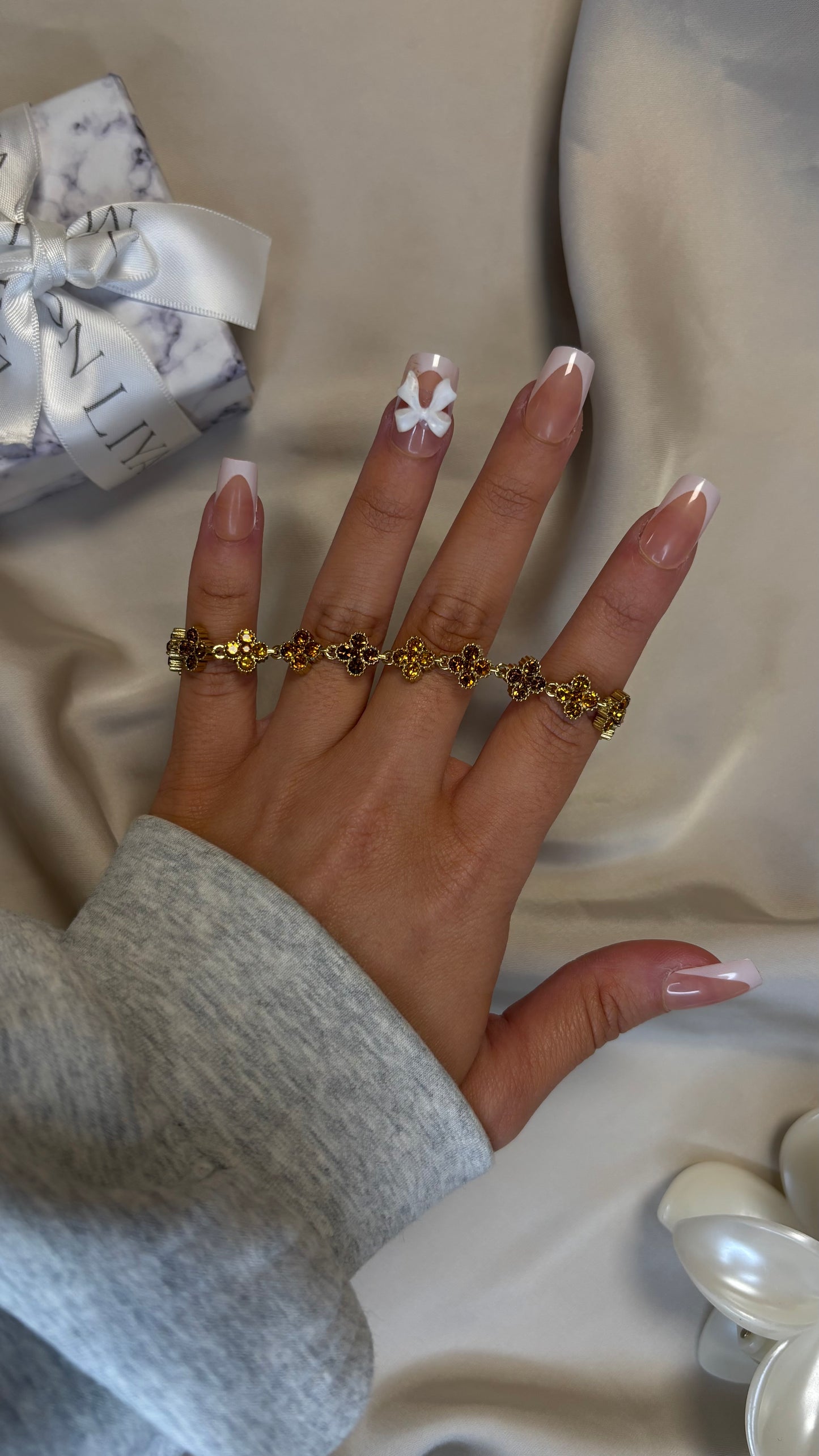 Bracelet Ambre Marron